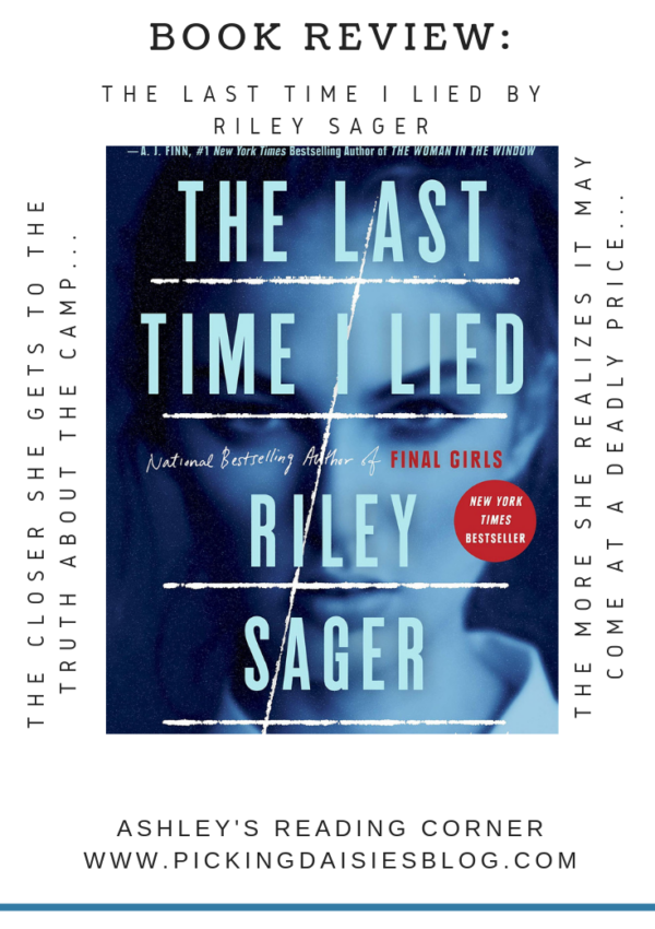 BOOK REVIEW: The Last Time I Lied by Riley Sager