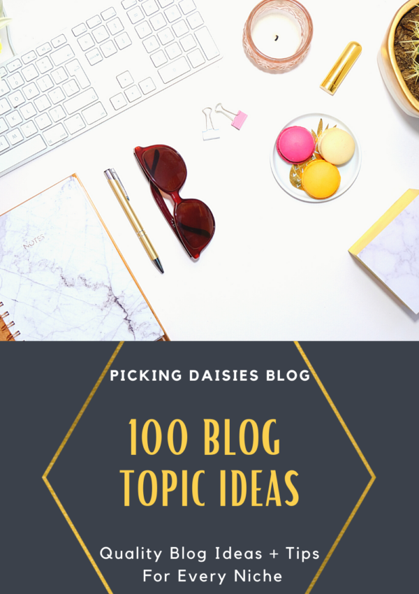 100 Blog Topic Ideas For Every Niche
