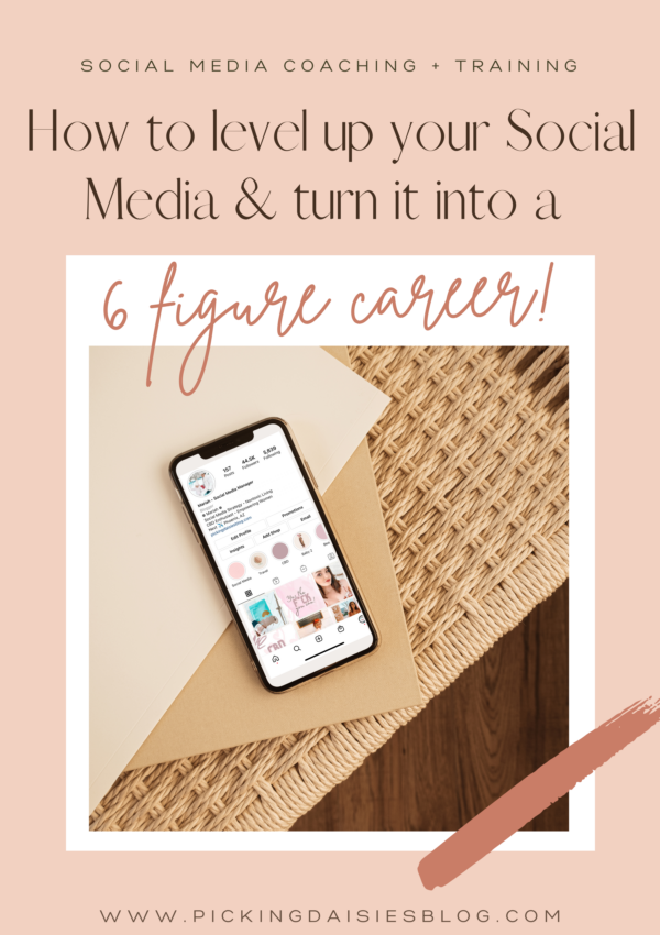 How to level up your Social Media & turn it into a 6-figure career Social Media Training Instagram Marketing Influencer Instagram Training