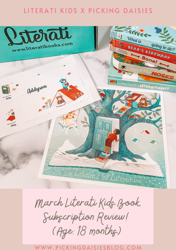 March Literati Kids Book Subscription Review! (Age: 18 months)