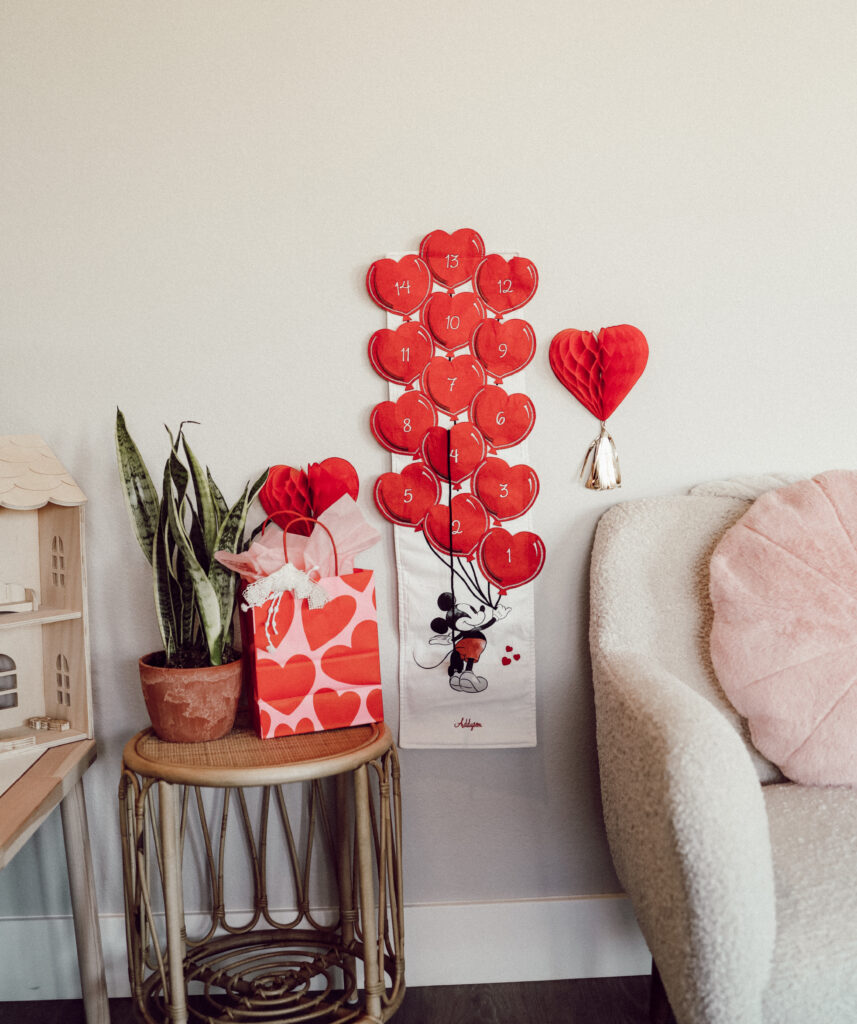 Picking Daisies Valentine’s Day Advent Calendar for Kids and Toddlers 