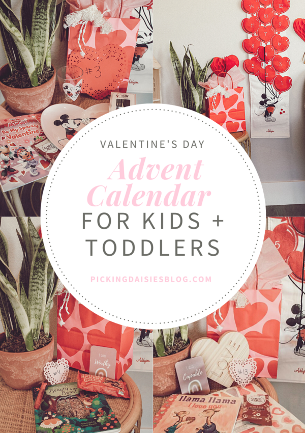 Picking Daisies Blog Valentine's Day Advent Calendar for Kids and Toddlers