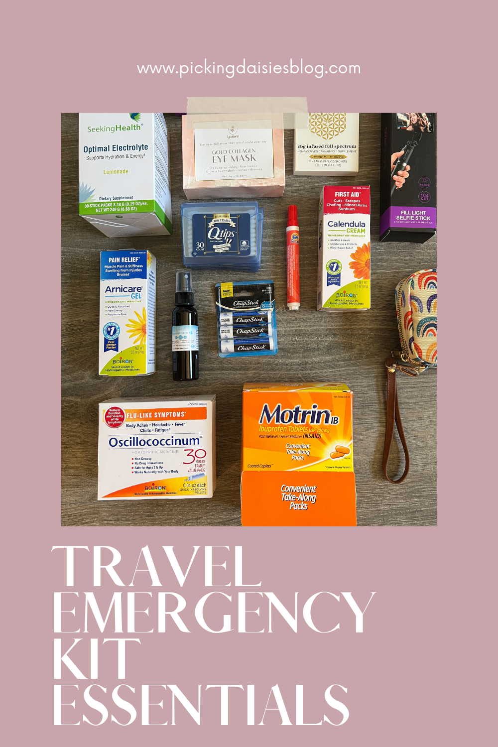 Travel Emergency kit Essentials