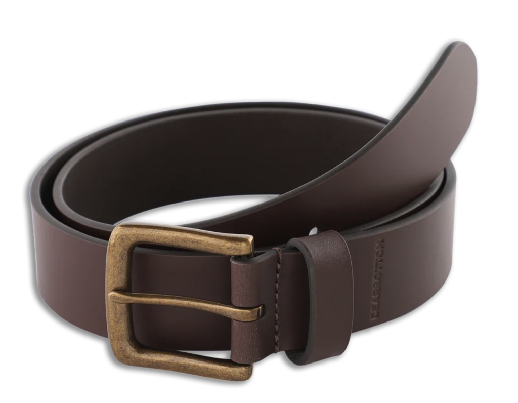 A genuine leather belt made with premium materials and a classic design. bearbottom clothing, gift ideas for men, gift ideas for husbands, gift ideas for brothers, bearbottom clothing review, gifts for men, gifts for him, anniversary gifts for him, gifts for boyfriend, christmas gifts for men, birthday gifts for him, stocking stuffers for men, best gifts for men, gifts for men who have everything, unique gifts for men,