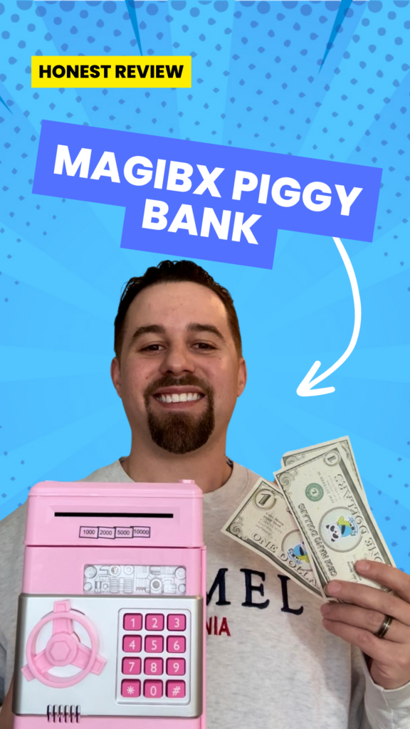 Magibix Piggy Bank Toy, kids savings bank, digital piggy bank, educational toys for kids, child's money box, password-protected piggy bank, ATM style piggy bank, savings journey for kids, financial literacy for children, best gifts for kids, electronic piggy bank, coin storage for kids, banknote storage toy, fun money-saving toy, kids' secure money bank, learn to save money kids, pink piggy bank for girls, money management toys, children's gift ideas, toy savings account, personal finance for kids, interactive piggy bank, kids treasure keeper, cash deposit toy bank, mini ATM for kids, financial habits children, kids birthday gift ideas, Christmas gifts for kids, battery-operated piggy bank, money-saving game for kids, teach kids about money, child's keeper toy, girls' pink savings bank, kids financial education toy, secure savings toy, child's ATM savings bank, piggy bank with password, money management for young kids, saving money fun for kids, kids money management tool, educational gift for children, kids savings practice, toy for financial learning, smart piggy bank for kids, children's money-saving bank, electronic savings toy for kids, best educational toys for saving, piggy bank for kids with lock, financial teaching toys, innovative savings bank for kids
