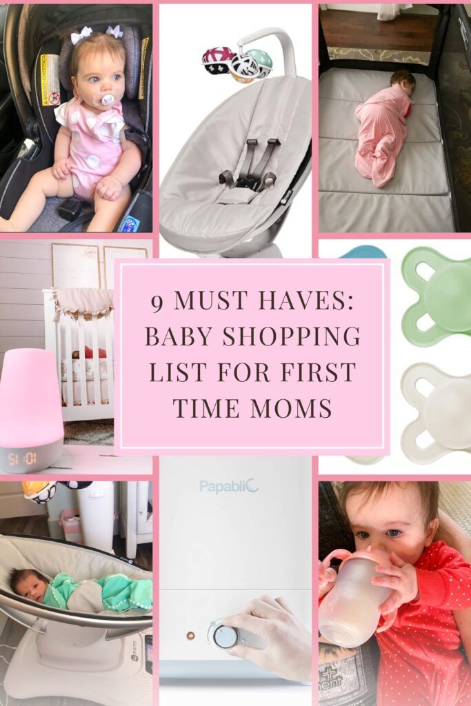 9 MUST HAVES FOR FIRST TIME MOMS