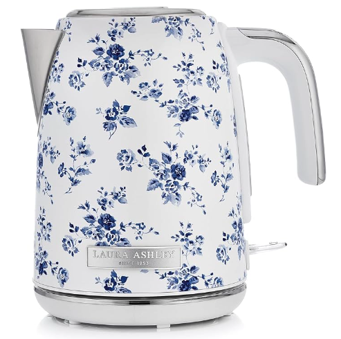 Blue China Rose Print Tea Kettle from Laura Ashley