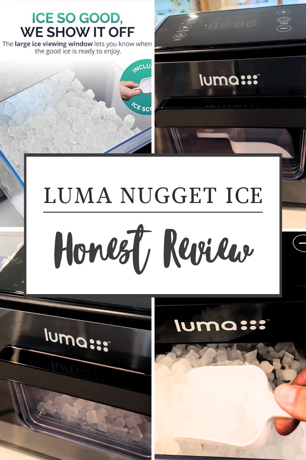 Luma Nugget Countertop Ice Maker reviews